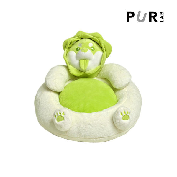 Purlab Cozy Round Pet Bed - Maokids Pet
