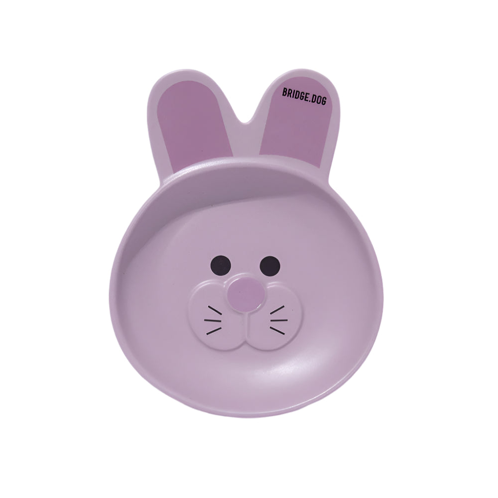 Bridge.Dog Bunny Dish - Purple - Maokids Pet