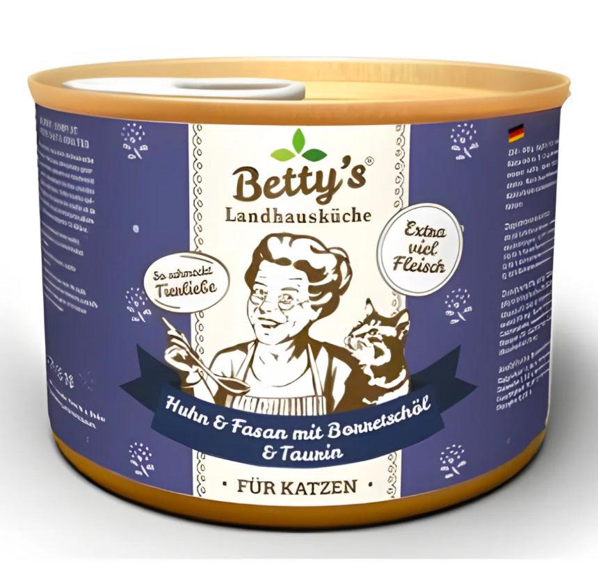 Betty's Country Kitchen Cat Wet Food - Chicken & Pheasant with Borage Oil 200g - Maokids Pet
