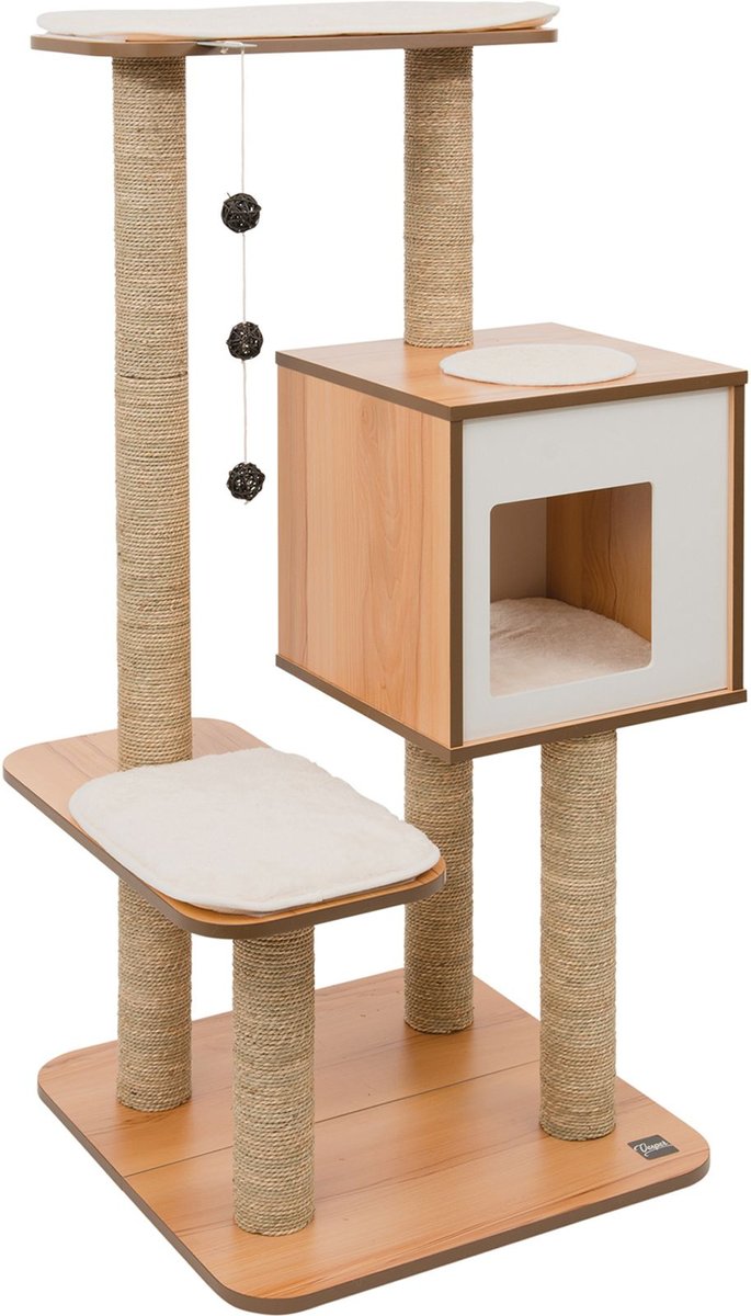 Catit Vesper High Base Cat Tree - 122cm - Maokids Pet