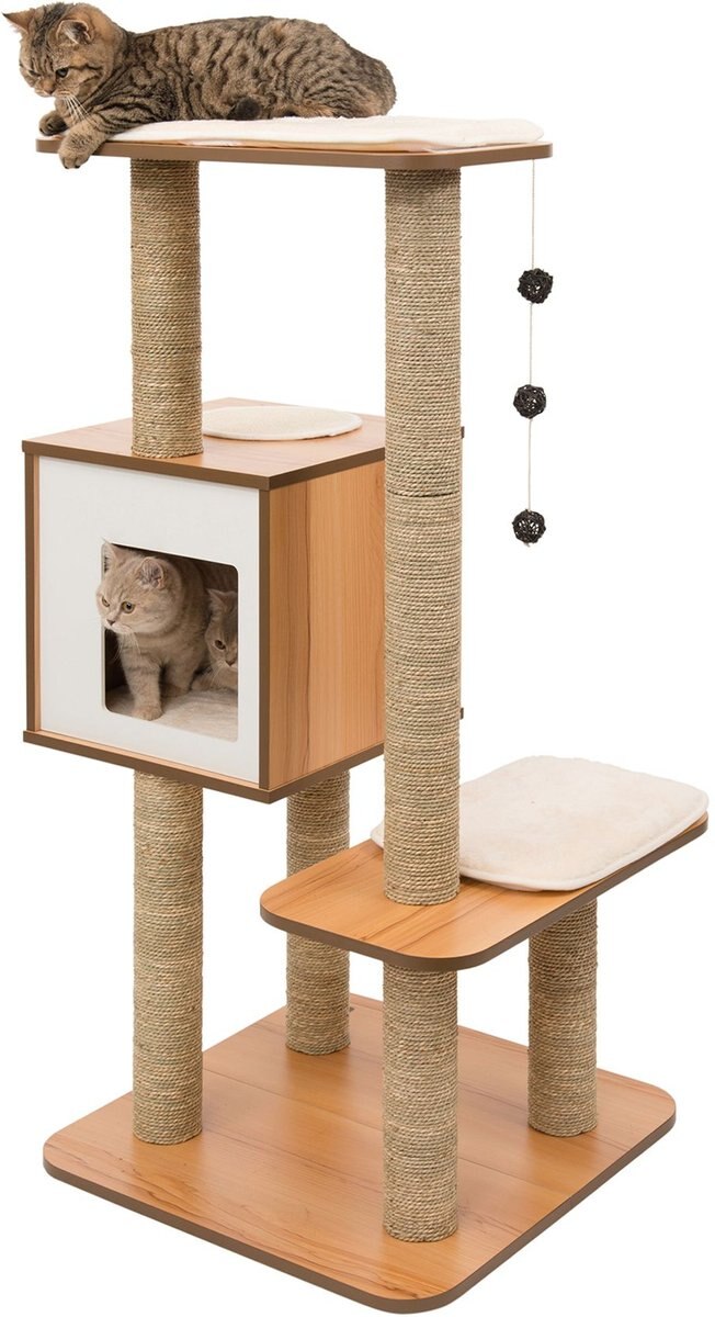 Catit Vesper High Base Cat Tree - 122cm - Maokids Pet