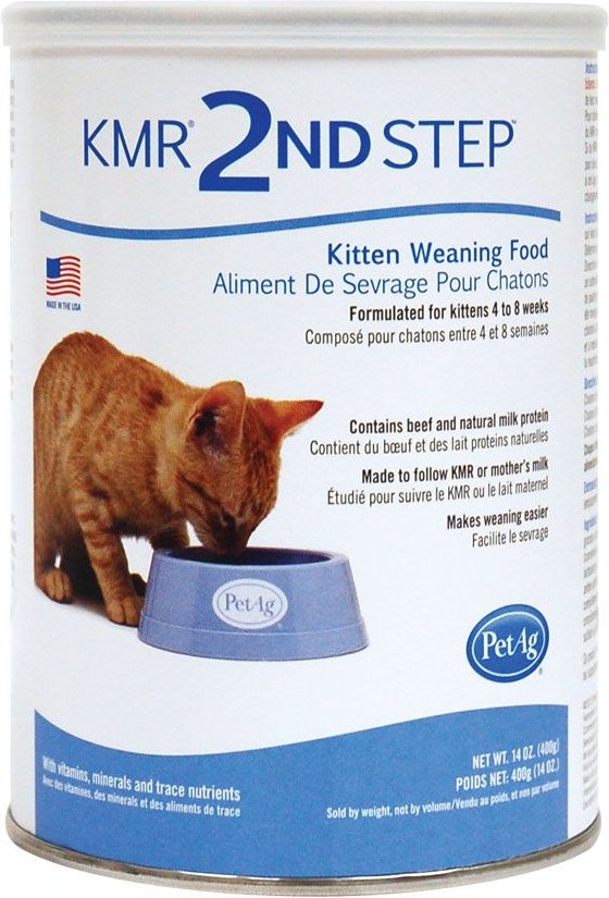 PetAg KMR 2nd Step Weaning Kitten Food Supplement - 14oz - Maokids Pet
