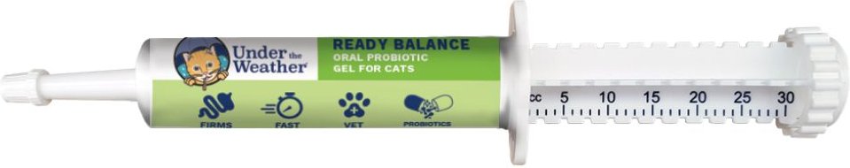 Under the Weather Ready Balance Probiotic For Cat - 30cc Syringe - Maokids Pet
