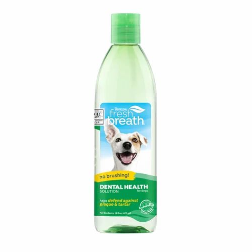 TropiClean Fresh Breath Water Additive For Dog - 16oz - Maokids Pet