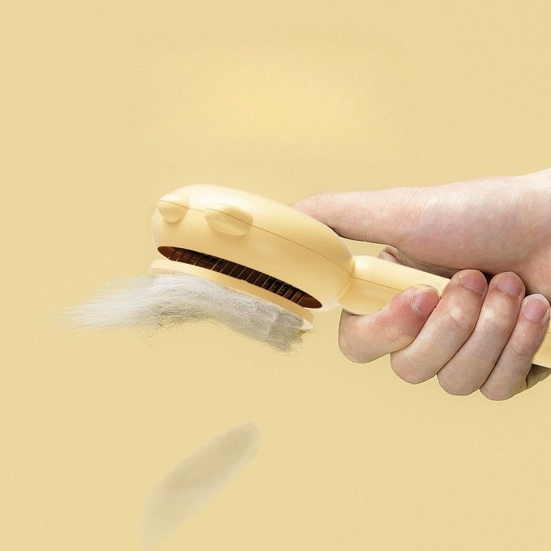 Aiwo Self-Cleaning Pet Deshedding Brush - Maokids Pet