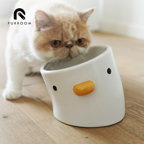 Purroom Little Chick Ceramic Bowl - Maokids Pet