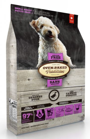 Oven-Baked Tradition Small Breed All Life Stages Duck Dog Food - Maokids Pet