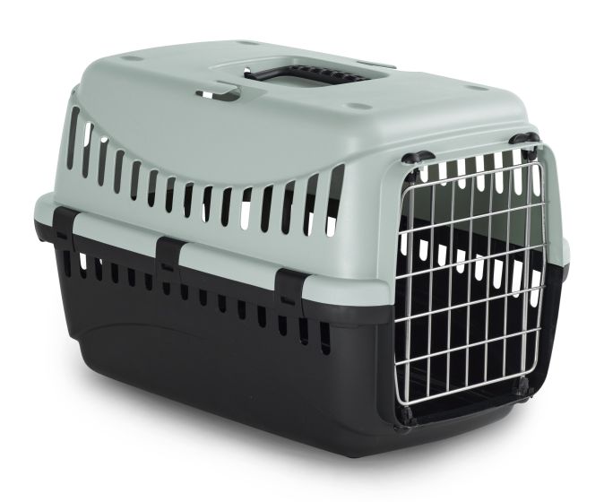 Bergamo Gipsy Eco Metal Door Pet Carrier - Ice Blue - 2 Sizes