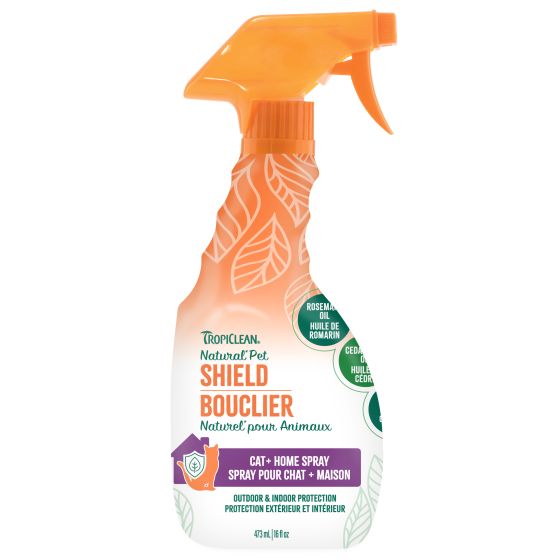 TropiClean Natural Pet Shield Cat + Home Spray
