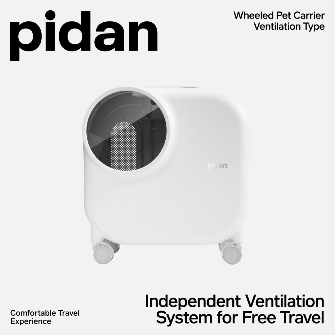 Pidan Wheeled Pet Carrier-Ventilation Type - Maokids Pet