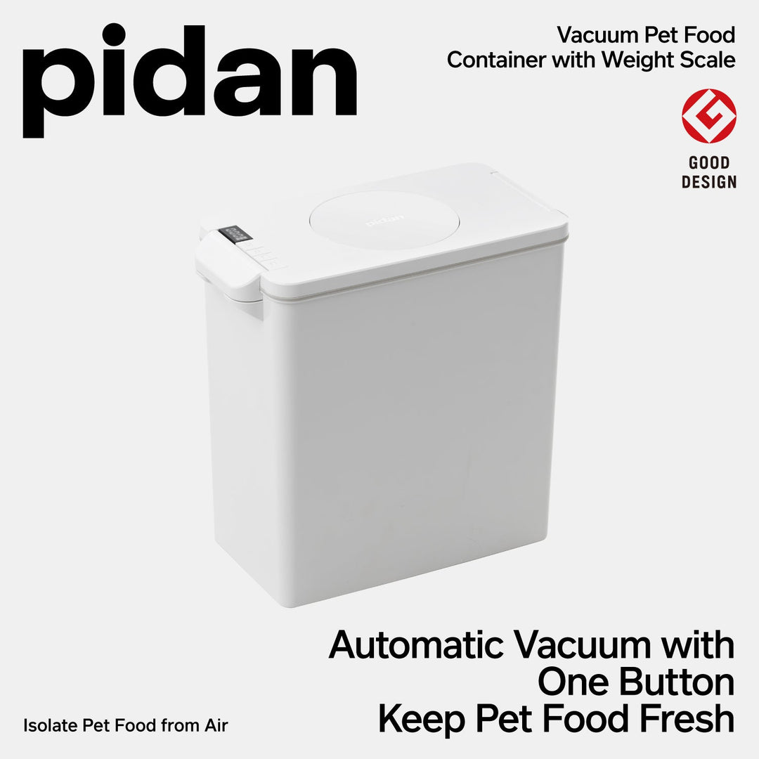 Pidan Vacuum Pet Food Container with Weight Scale - Maokids Pet