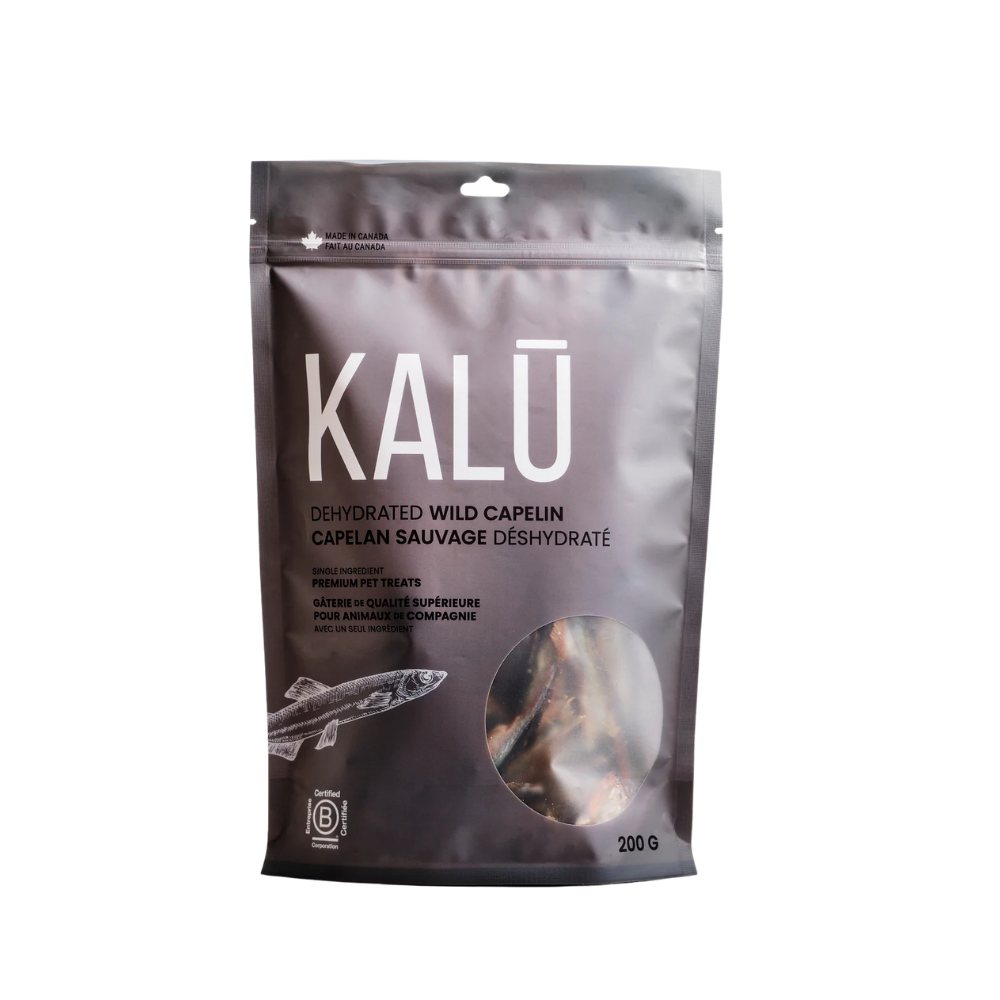 KALU Dehydrated Wild Capelin For Dog & Cat