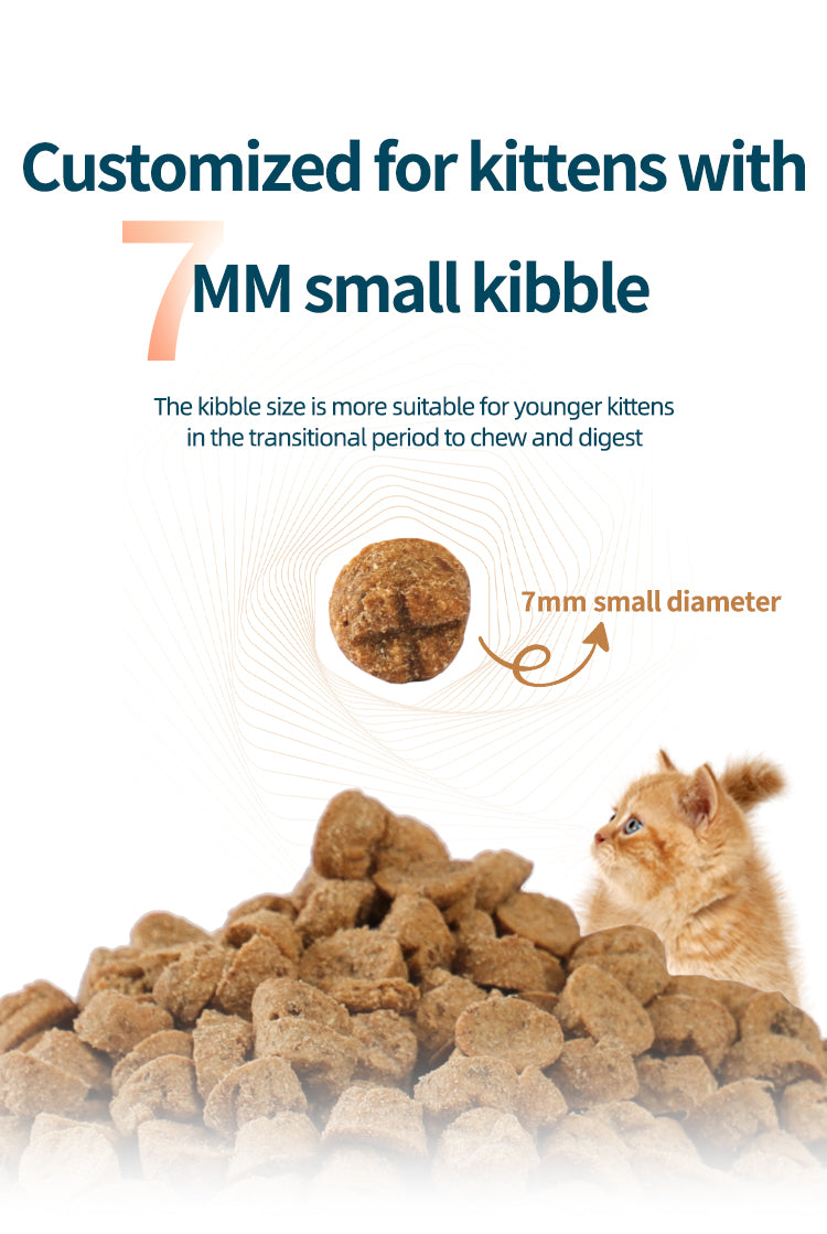 Rosy Fresh Chicken & Duck Recipe Baked Kitten Food - 1 kg/Bag