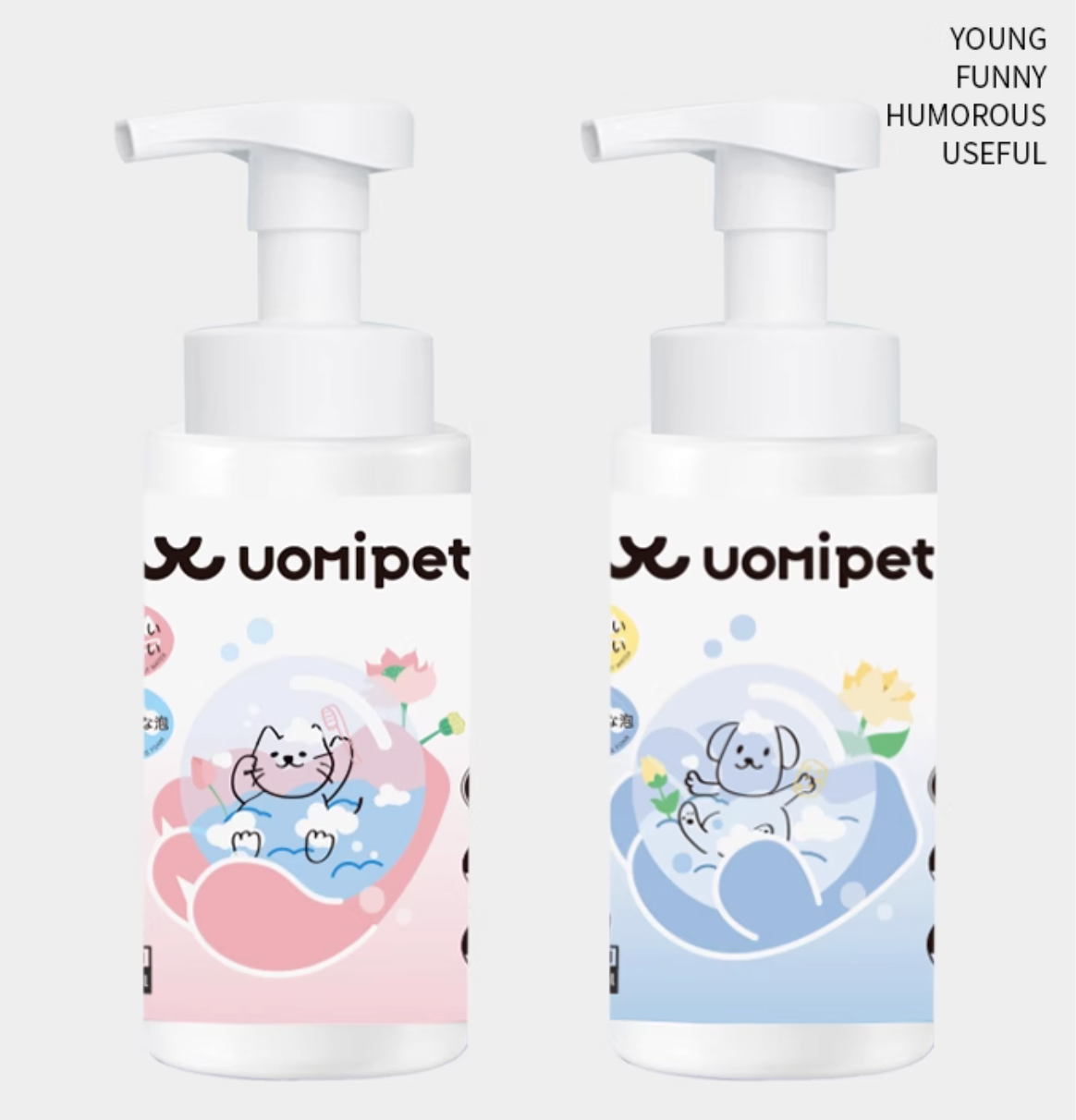 Uomipet Waterless Shampoo For Dog - Jasmine Scent - Maokids Pet
