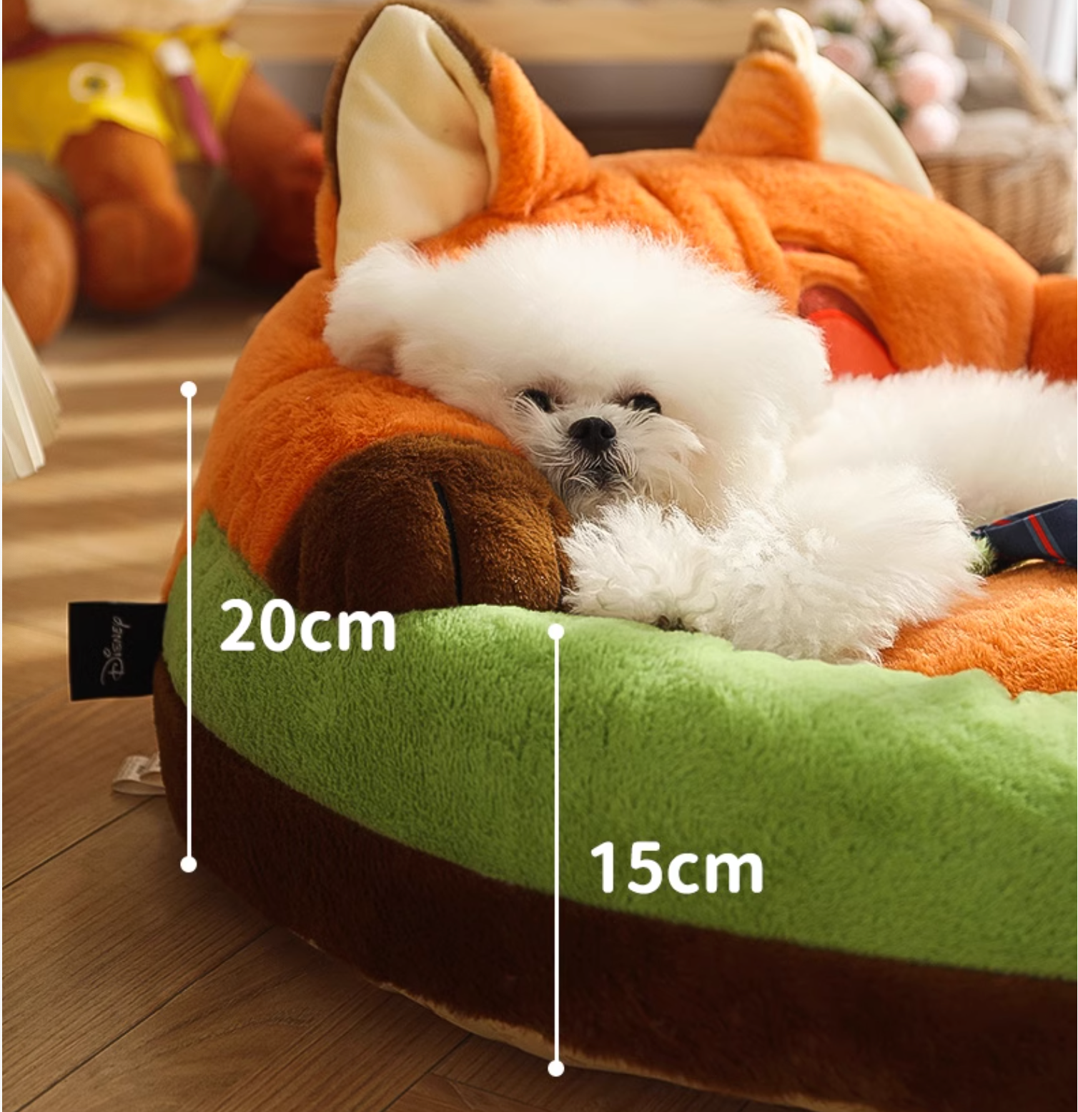 Hoopet Judy Cozy & Soft Pet Bed - Washable - Maokids Pet