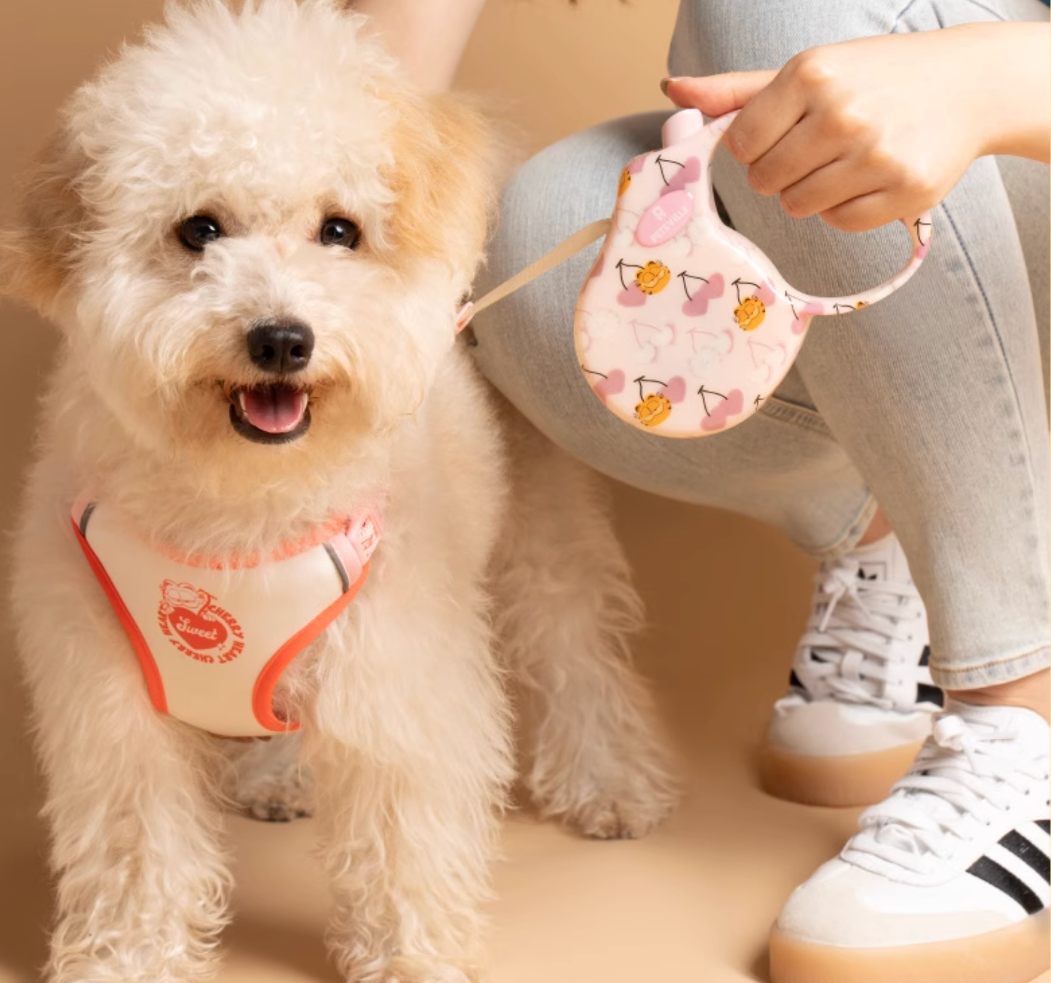 Petsville Garfield Automatic Extendable Pet Leash - Maokids Pet