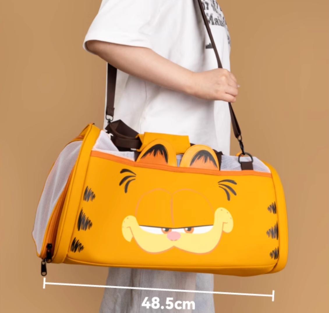 Petsville Garfield Pet Carrier Travel Bag For Dogs & Cats - Maokids Pet