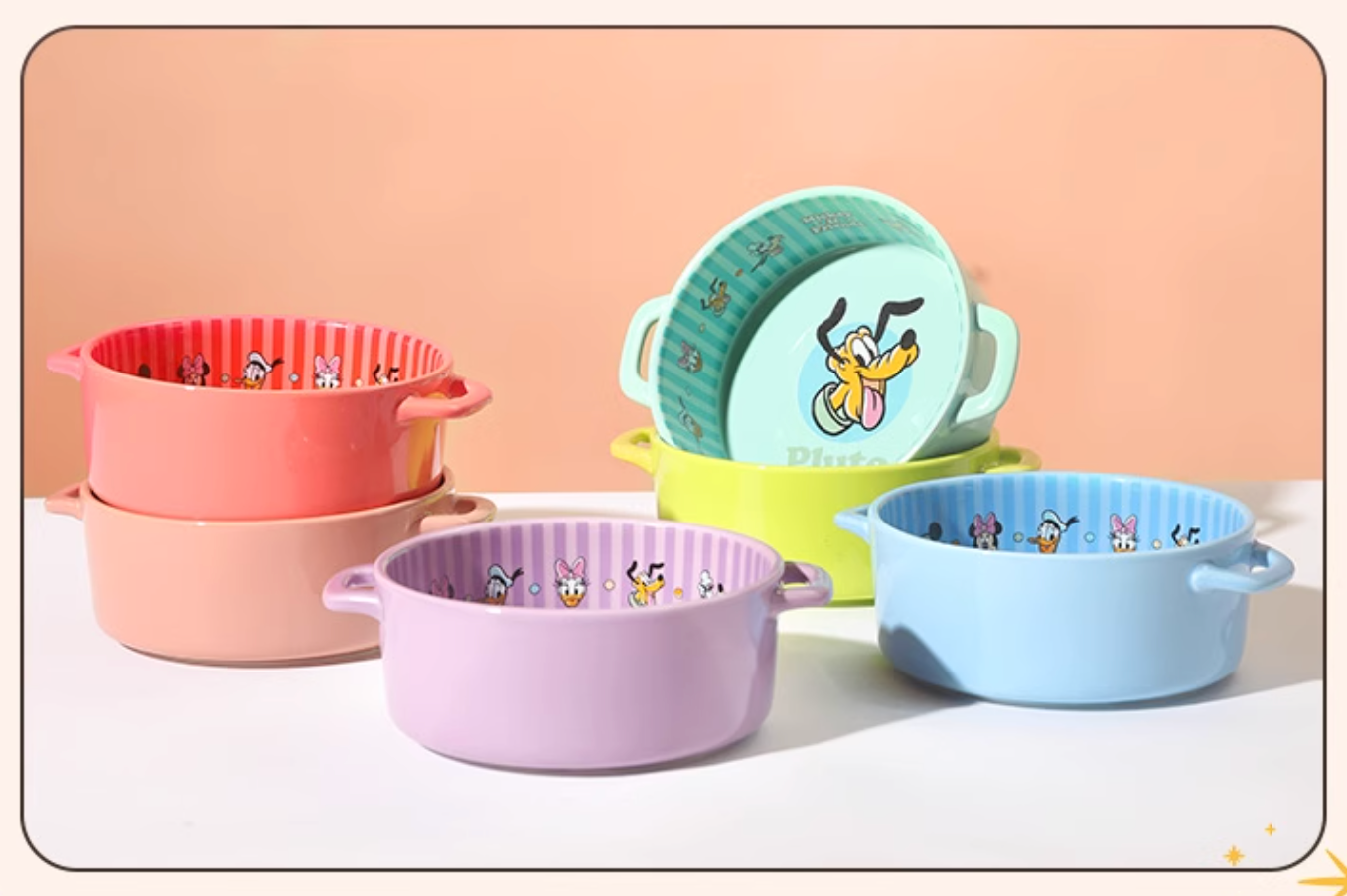Hoopet Ceramic Pet Bowl - 6 Patterns - Maokids Pet