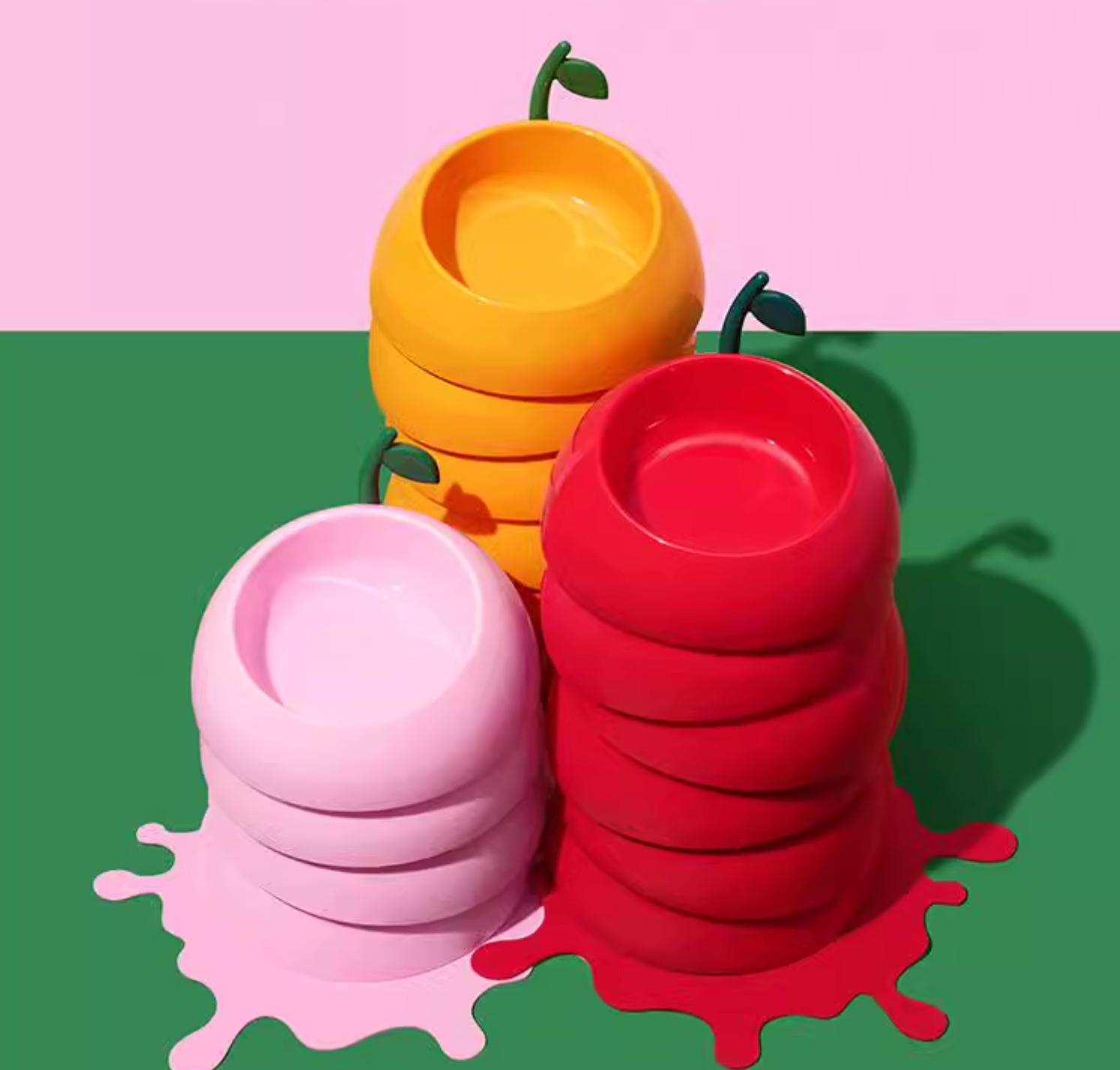 Vetreska Juicy Anti-Spill Pet Bowl, Spoon & Mat Set - Maokids Pet