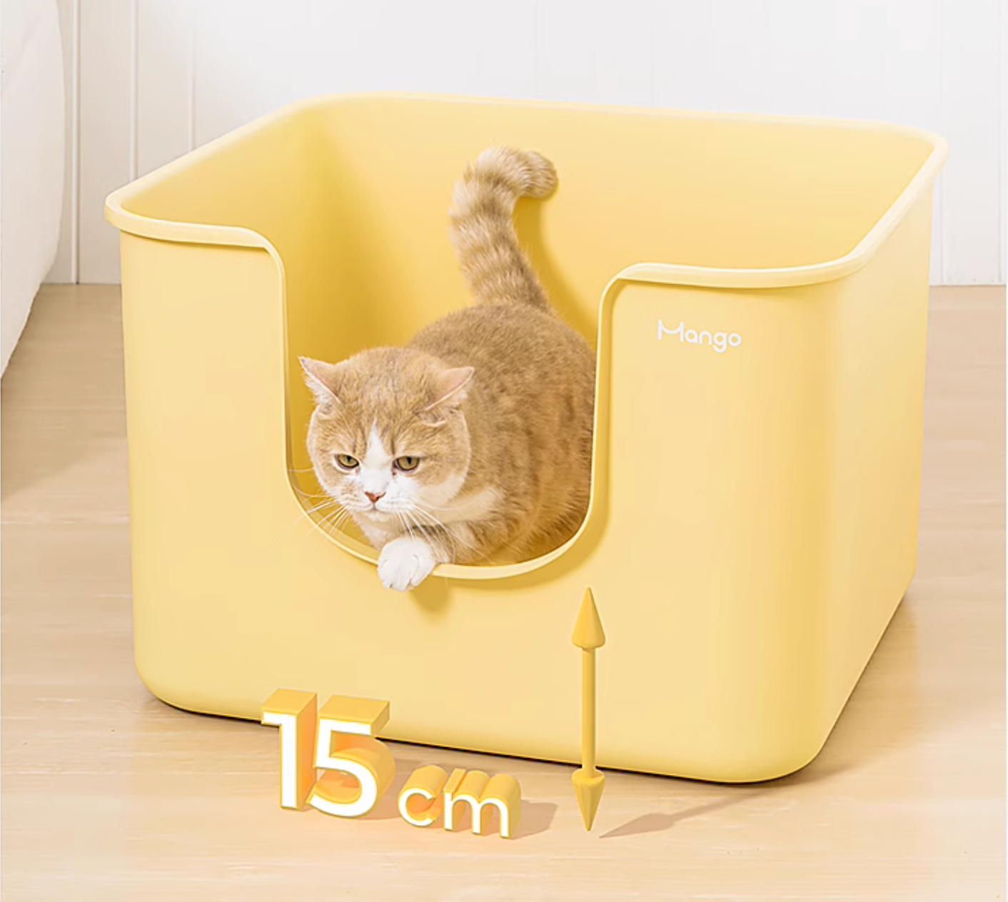 Mango Cube Litter Box XXL with Scoop - Maokids Pet