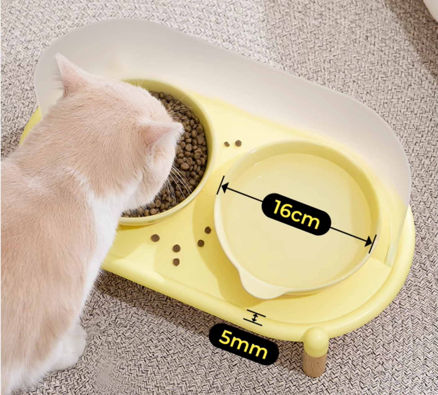 Mango Pet Dining Table Set - 3 Colors - Maokids Pet