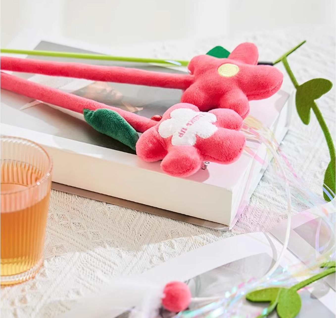 Luuks Up Cat Flower Teaser Wand Set - Maokids Pet