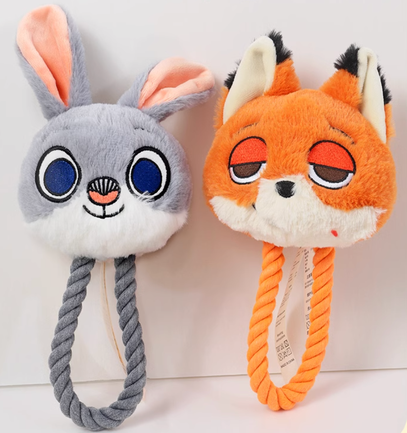 Hoopet Zootopia & Mickey Series Rope Knot Toy For Dog - Maokids Pet