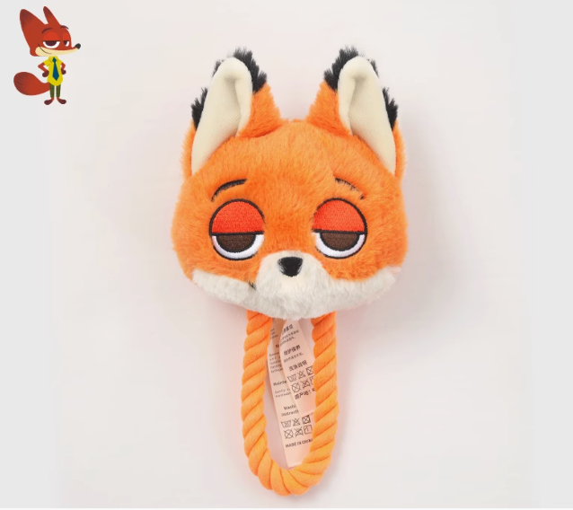 Hoopet Zootopia & Mickey Series Rope Knot Toy For Dog - Maokids Pet