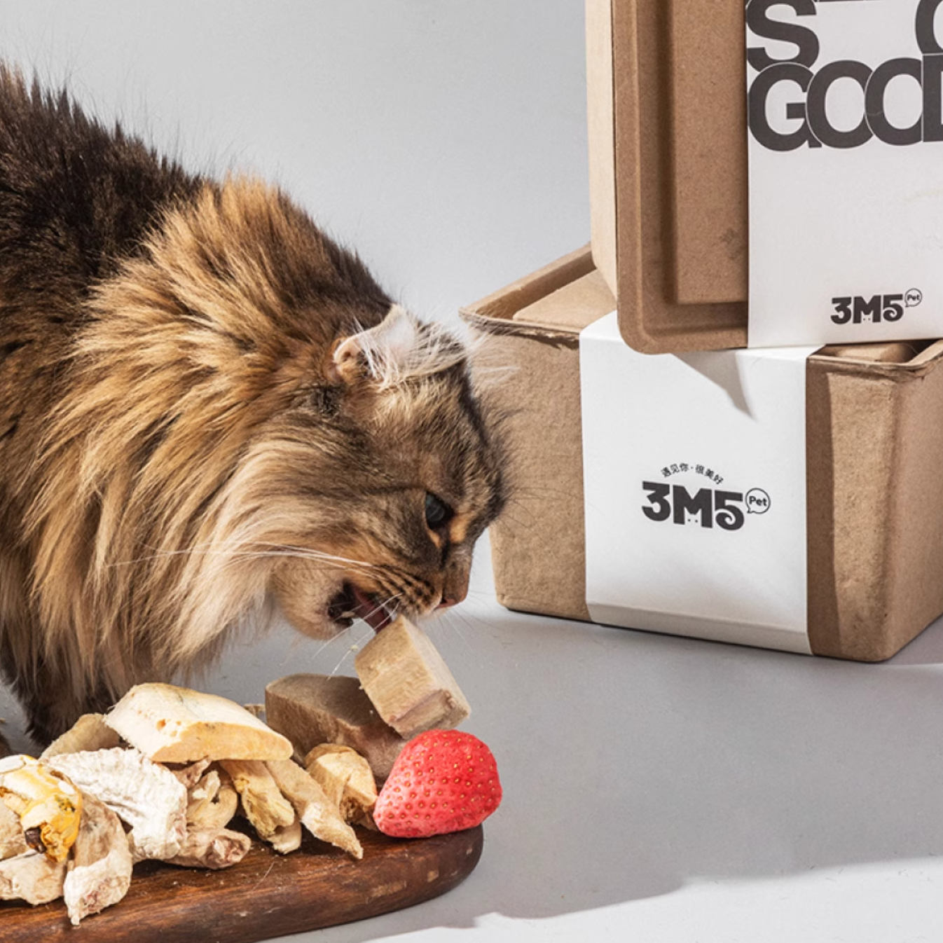 3m5pet Original Cut Freeze-Dried For Cat & Dog - 3 Flavors