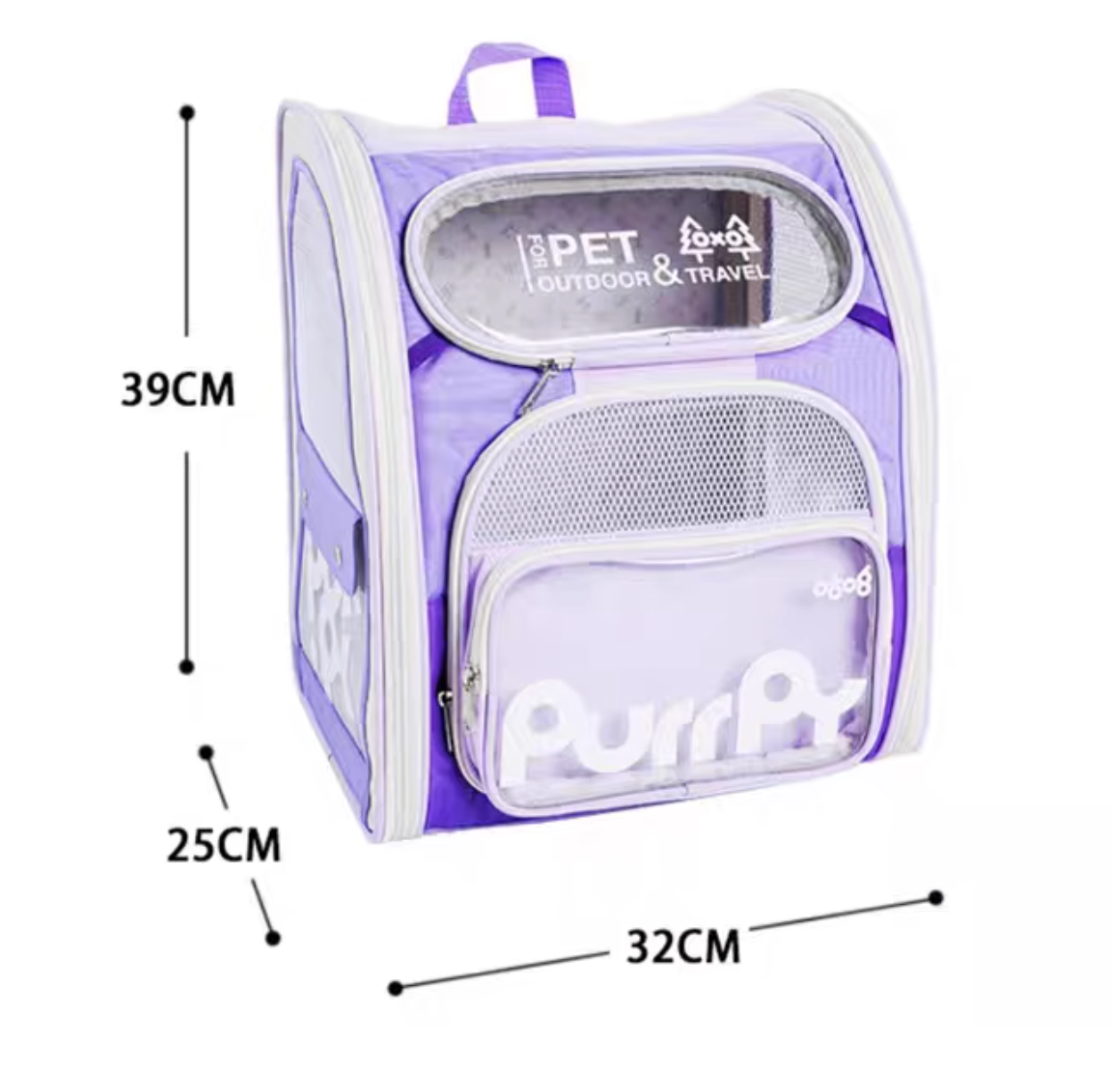 Purry Jelly Cube Carrier For Cat - 4 Colours