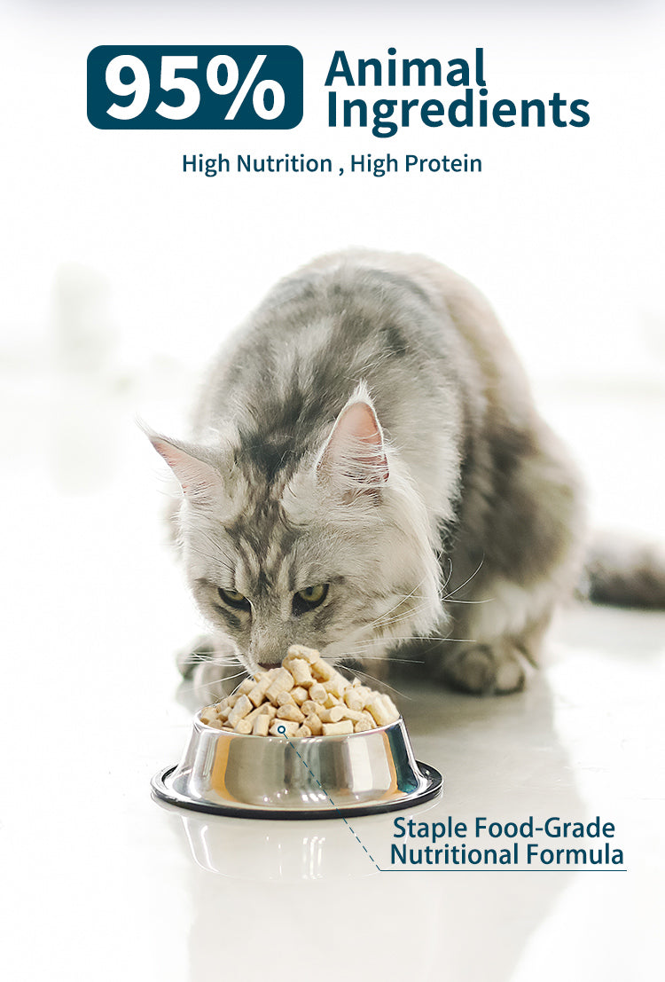 Rosy Fresh Rabbit & Chicken Recipe Raw Freeze-Dried Cat Food - 300g/Bag