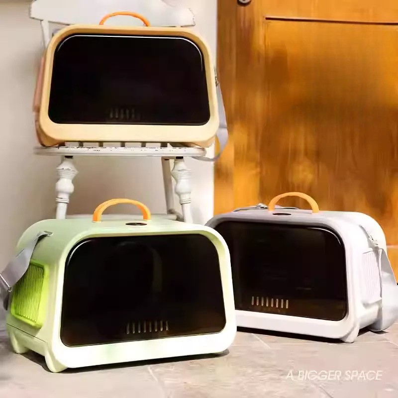 Leiboo Dual-Door Space Capsule Pet Carrier