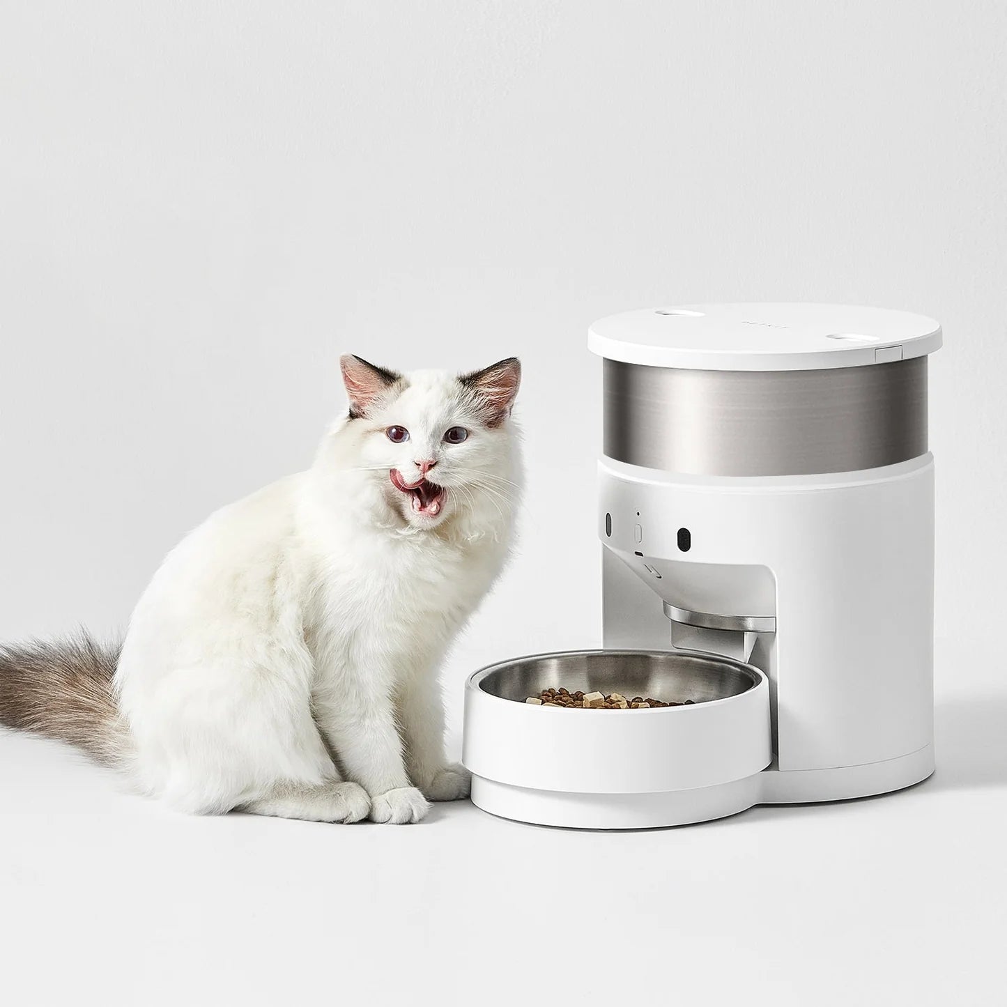 PETKIT小佩 智能行星自动喂食器 全不锈钢材质 大号5L/中号3L容量可选 旋转出粮设计 「北美版」