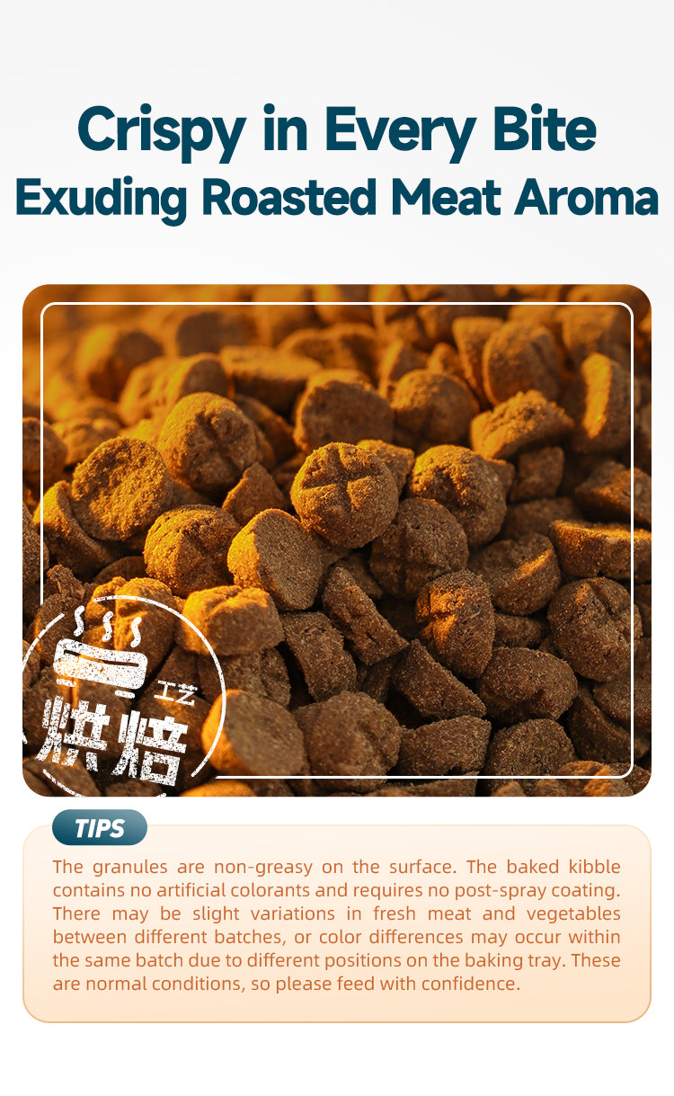 Rosy Fresh Chicken & Duck Recipe All Life Stage Baked Cat Dry Food - 2 kg/Bag