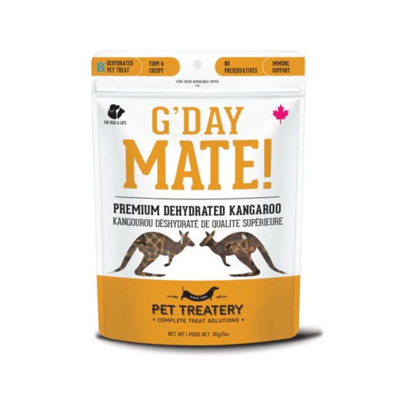 Granville G'Day Mate! Premium Dehydrated Kangaroo Treats For Cat & Dog - 85g - Maokids Pet