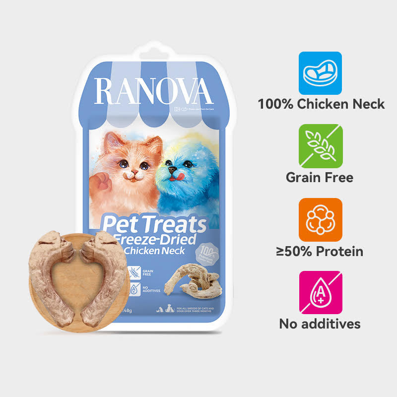 Ranova Freeze Dried Chicken Neck For Cat & Dog