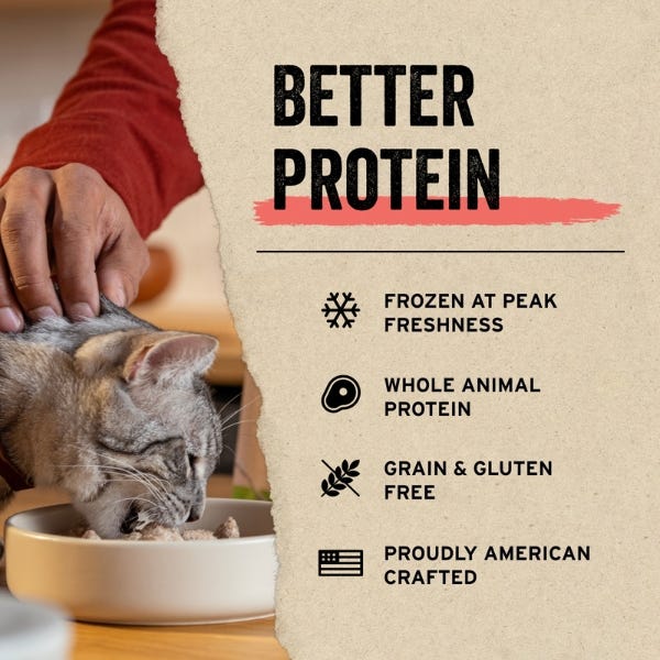 Vital Essentials Freeze-Dried Raw Rabbit Entrée for Cats - Mini Patties - Maokids Pet