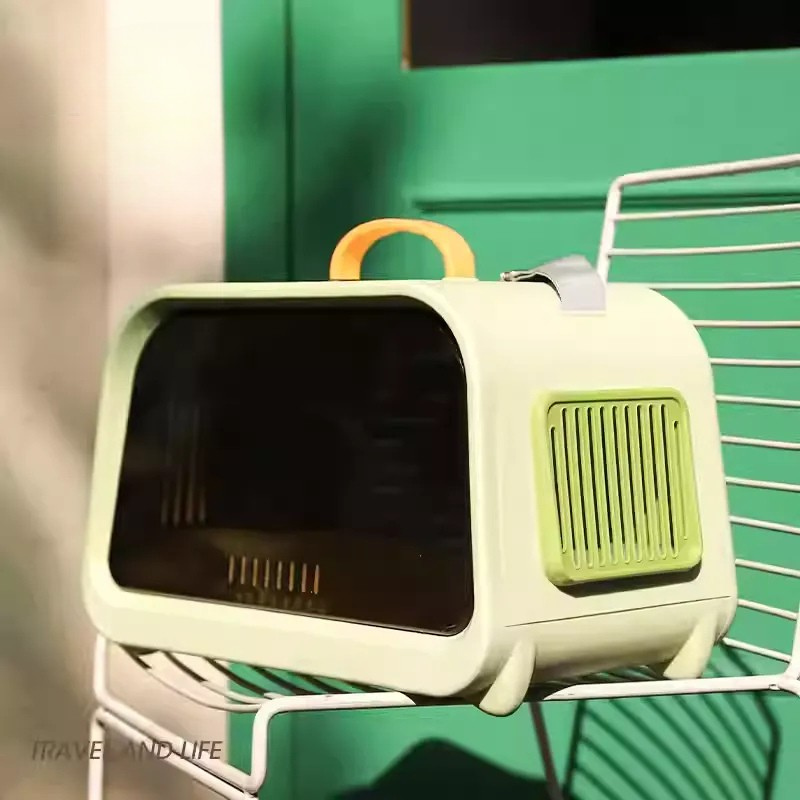 Leiboo Dual-Door Space Capsule Pet Carrier