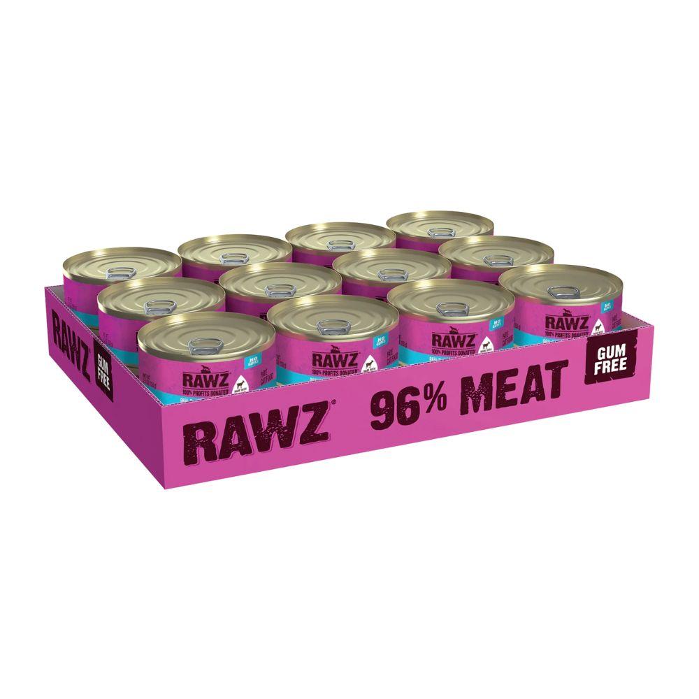 Rawz with Goat Milk 96% Turkey & Turkey Liver Canned Cat Food - 5.5oz