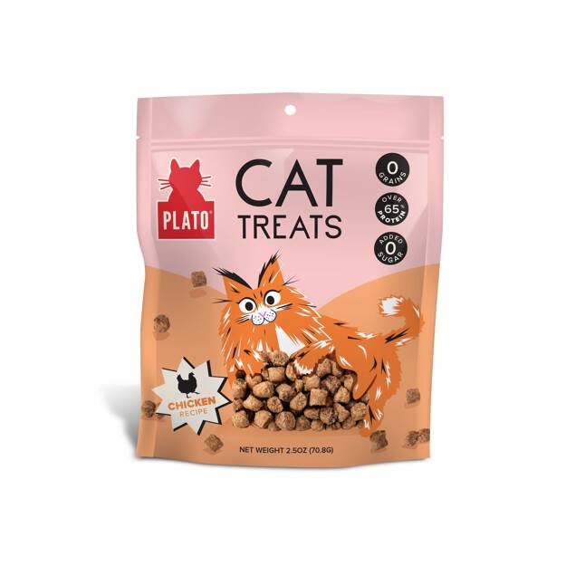 Plato Air-Dried Cat Treats - Chicken Recipe - Maokids Pet