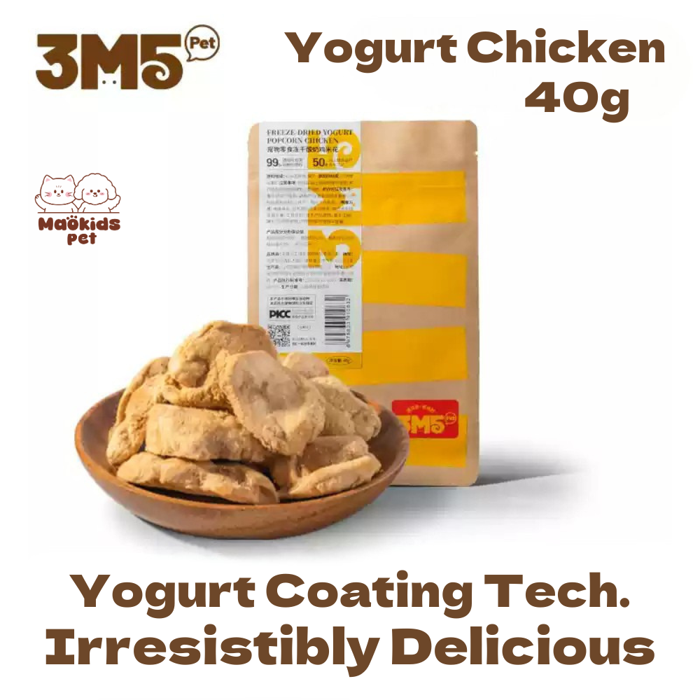 3m5pet Original Cut Freeze-Dried For Cat & Dog - 3 Flavors