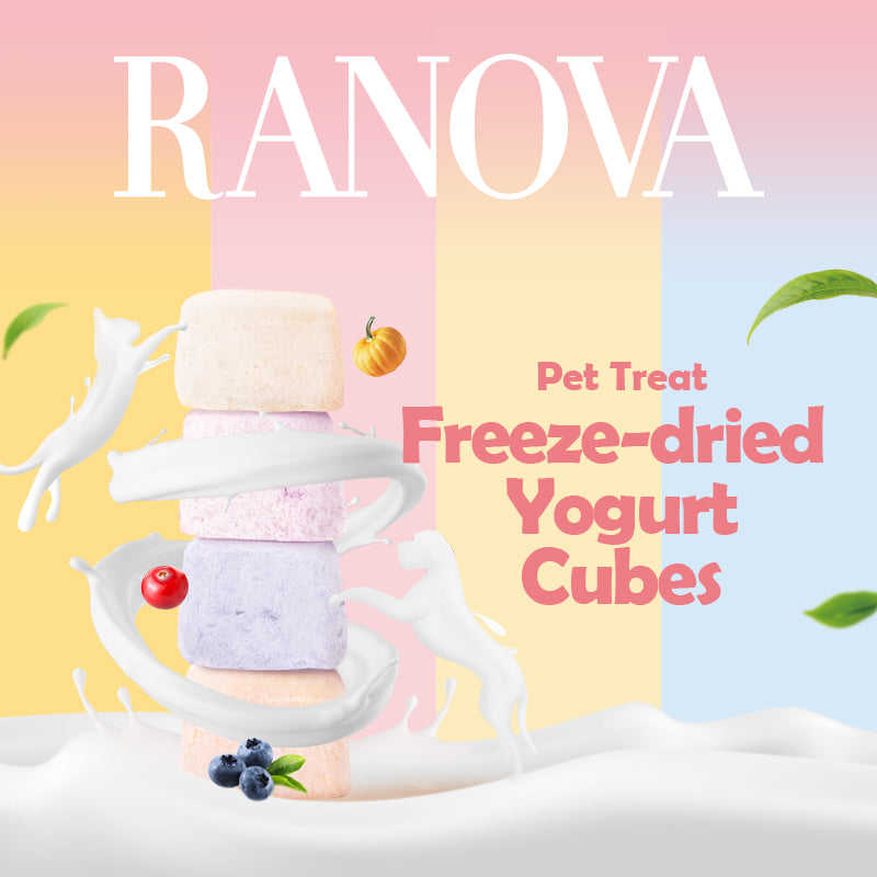 Ranova Freeze Dried Yogurt (Mixed Flavor) For Dog & Cat