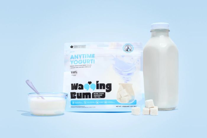 Wagging Bum Anytime Yogurt! Freeze-Dried Plain Greek Yogurt - Maokids Pet