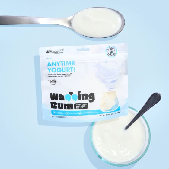 Wagging Bum Anytime Yogurt! Freeze-Dried Plain Greek Yogurt - Maokids Pet