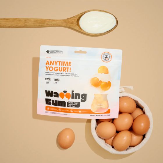 Wagging Bum Anytime Yogurt! Freeze-Dried Greek Yogurt with Egg Yolk - Maokids Pet