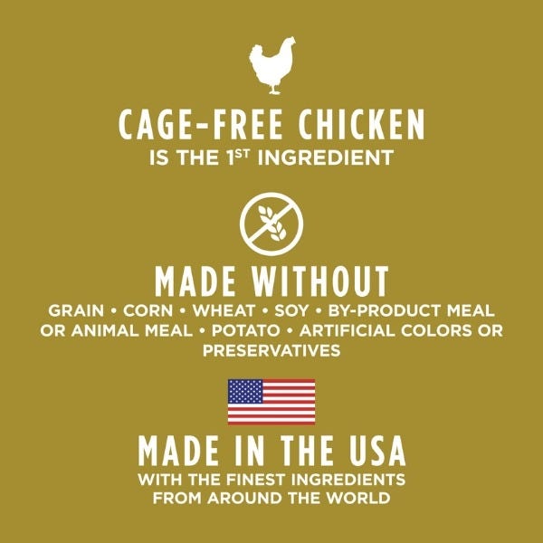 Instinct Ultimate Protein Grain-Free Cage-Free Chicken Recipe for Cats - Maokids Pet