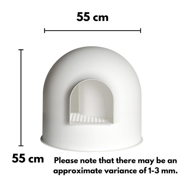 Pidan "Igloo" Cat Litter Box with litter scoop - Maokids Pet