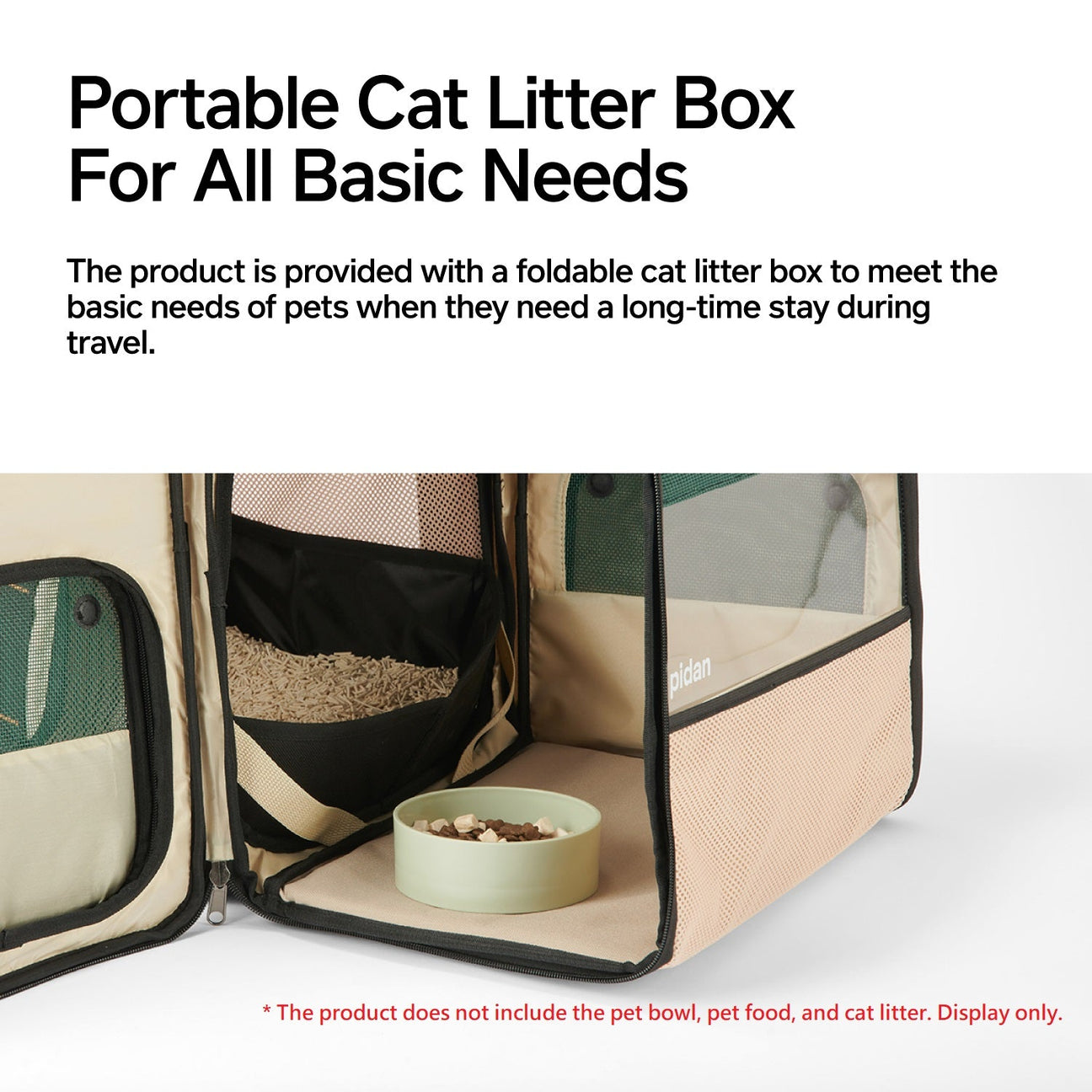 Pidan Expandable Travel Habitat Carrier - Maokids Pet