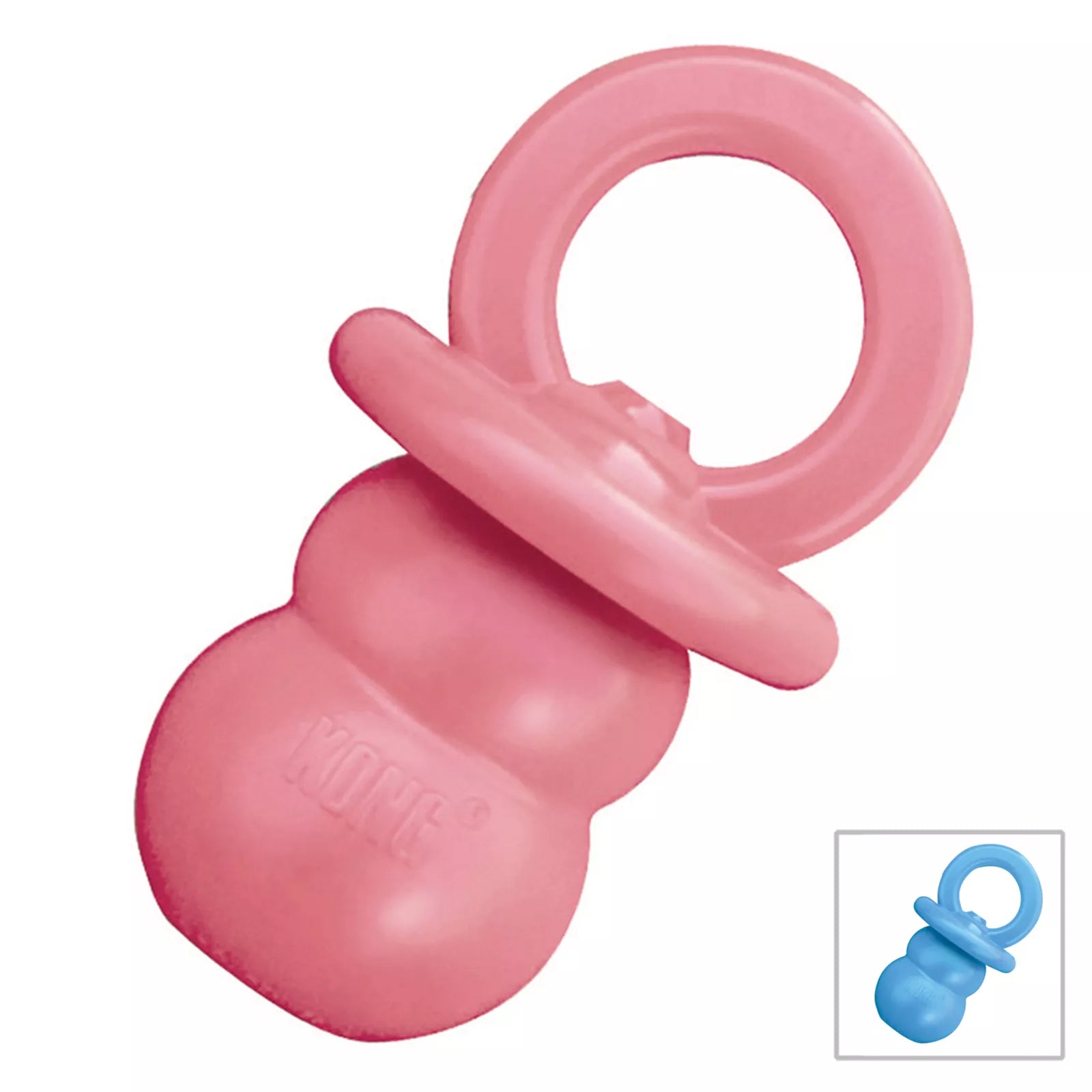 KONG 安抚漏食啃咬幼犬磨牙玩具 保护牙齿牙龈 咬咬玩具 柔软天然乳胶材质 两种尺寸可选