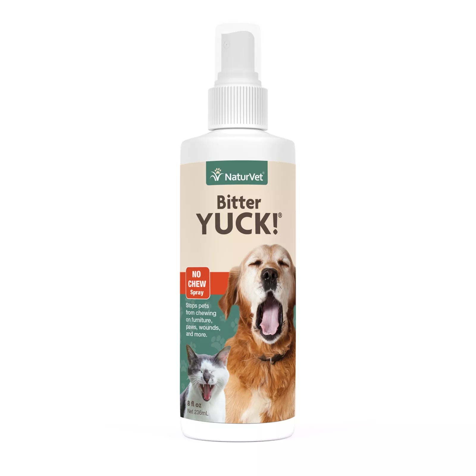 NaturVet Bitter YUCK! No Chew Spray For Dog & Cat
